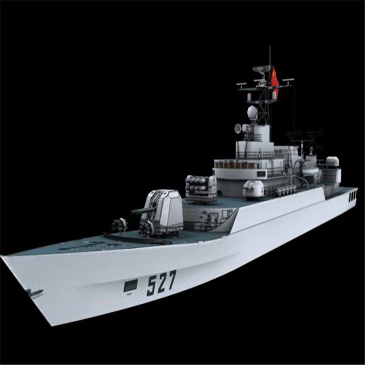 德化3d护卫舰模型